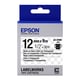 Epson LK-4TBN Fita preto sobre transparente 12mm (C53S654012) | EPSLK-4TBN
