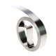DYMO S0720170 / 32500 Rhino Fita não adhesiva de aço inox prateado 12mm | DYMS0720170