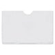 Esselte Porta-cartões de PVC transparente | 60Q NIF 87 × 56 mm (horizontal) 100 unidades