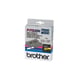 Brother TX-611 fita preto sobre amarelo 6 mm | BROTX611