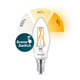 Lâmpada Philips LED E14 | vela | luz quente | 5W