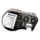 Brady M4C-750-595-BK-WT fita de vinil branco sobre preto 19,05 mm x 7,62 m | BRAM4C-750-595-BK-WT