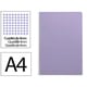 Caderno espiral Folio | Quadriculado 4 mm | 75 g | Capa mole | Violeta