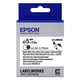 Epson LK-4WBA5 Fita termoretrátil preto sobre branco 5mm (C53S654904) | EPSLK-4WBA5