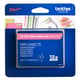 Brother TZe-MQP35 fita 12mm texto branco sobre rosa (5M) | BROTZEMQP35