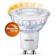 Philips lâmpada LED GU10 luz quente regulável 3,8W | 50W