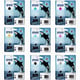 Pack Epson Serie T760 (Pack Epson Orca) Incluye tinteiros Epson: T7601 - T7602 - T7603 - T7604 - T7605 - T7606 - T7607 - T7608 - T7609, todos estos tinteiros que incluye el pack T760 series son originales de Epson. | EPSB-T760series