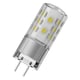 Osram lâmpada LED GY6.35 luz quente regulável 4,5W | 40W
