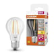 Osram lâmpada LED E27 A60 filamento luz quente regulável 7 W | 60 W