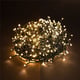 Luzes decorativas 57 metros | branco quente e extra quente | 720 luzes LED