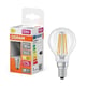 Osram lâmpada LED E14 P45 filamento luz quente regulável 3.4 W | 40 W