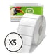 Q-Nomic RD-S05E1 Rolo de etiqueta 51 mm x 26 mms pré-cortadas (Pack 5 U) | QNB-RD-S05E1