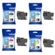 Brother LC-421 pack 4 tinteiros | BROB-LC421