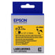Epson LK-4YBA3 Fita termoretrátil preto sobre amarelo 3mm (C53S654905) | EPSLK-4YBA3