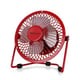 Orbegozo PW 1027 mini ventilador USB | 10cm | Vermelho