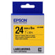 Epson LK-6YBP fita preta sobre amarelo 24 mm | EPSC53S656005