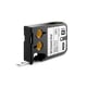 DYMO 1868751 XTL fita vinil preto sobre branco 12mm. Comprimento 7,5 metros. | DYM1868751