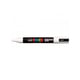 Marcador Posca PC-1MR | Ponta redonda 0.7mm | Branco