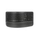 Logitech Wave Keys | Teclado sem fios ergonómico