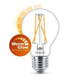Philips lâmpada LED E27 filamento luz quente regulável 5.9W | 60W