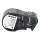 Brady M4C-250-414 etiquetas de poliéster preto sobre branco  6,35 mm x 3,66 m | BRAM4C-250-414