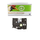 Q-Nomic TZe-M261 Fita preto mate sobre branco 36 mm | QNTZEM261