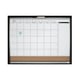 Planeador de quadro magnético Nobo | 2 en 1 | Quadro de cortiça | 58,5 x 43