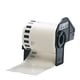 Q-Nomic DK-22113 Etiqueta continua texto preto sobre transparente 62x15,24M | QNDK-22113