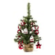 Árvore de Natal artificial enfeitada de 60 cm