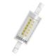 Osram lâmpada LED R7S luz quente 7W | 60W