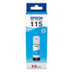 Epson 115 garrafa de tinta ciano | EPSC13T07D24A