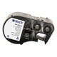 Brady M4C-500-414 etiquetas de material de velcro de poliéster preto e branco 12,70 mm x 3,66 m | BRAM4C-500-414