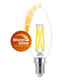 Philips lâmpada LED E14 Vela B35 filamento regulável | 5,9 W (60 W) | 2700 K