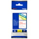 Brother TZe-252 fita 24mm texto vermelho sobre branco (8M) | BROTZE252