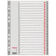 Esselte 100108 A4 separador | plástico | 1-31 | 31 posições