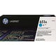 HP 651A (CE341A) toner ciano | HPCE341A