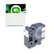 Q-Nomic 1805443 termo retrátil preto sobre branco 20,5mm | QN1805443