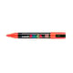 Marcador Posca PC-5M | Ponta Redonda 1,8 mm - 2,5 mm | Laranja Escuro