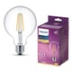 Philips lâmpada LED E27 G95 filamento luz quente 7W | 60W