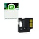 Q-Nomic 40918 fita preta sobre amarelo (9mm X 7m) | QN40918