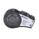 Brady M21-17-423 fita de poliéster preto sobre branco 25,40 mm x 12,70 mm | BRAM21-17-423