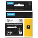 Cinta Dymo RHINO 1805433 texto preto sobre transparente 24mm | DYM1805433