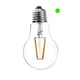 Lâmpada LED E27 | Filamento | Pêra | Luz neutra | 6W | 4500K