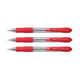 PACK x3: Caneta Pilot Supergrip Vermelho | Retráctil | 0.4mm