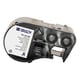 Brady M4-130-499 etiquetas de tecido de nylon preto sobre branco 20,96 mm x 9,53 mm | BRAM4-130-499