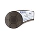 Brady M21-250-595-YL fita de vinilo preto em amarelo 6,35 mm x 6,40 m | BRAM21-250-595-YL