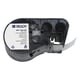 Brady M5C-1000-499 etiquetas de tecido de nylon preto sobre branco 25,4 mm x 4,88 m | BRAM5C-1000-499