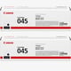 Canon 045 BK pack 2 toner preto | CANB-045BK