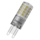 Osram lâmpada LED G9 luz quente regulável 4W | 40W