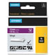 Dymo RHINO 1805415 vinil texto branco sobre púrpura 12mm | DYM1805415